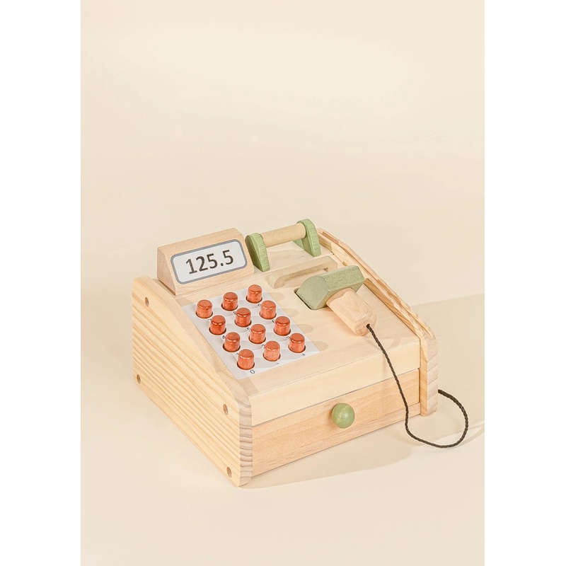 Coco Village Wooden Cash Register