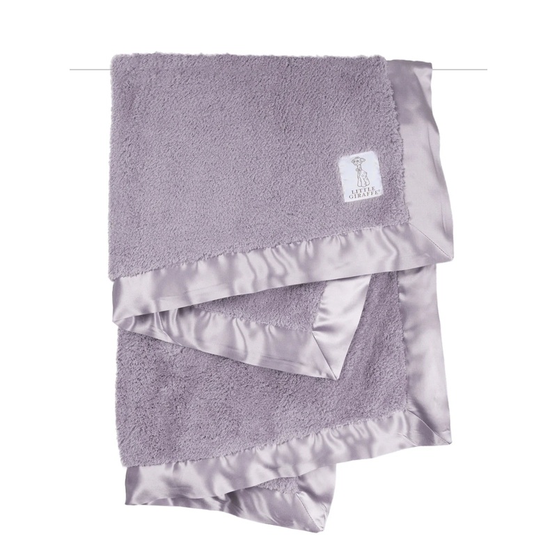 Little Giraffe Chenille Baby Blanket