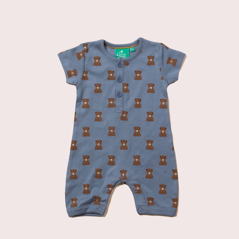 Little Green Radicals – Little Bear Organic Summer Romper