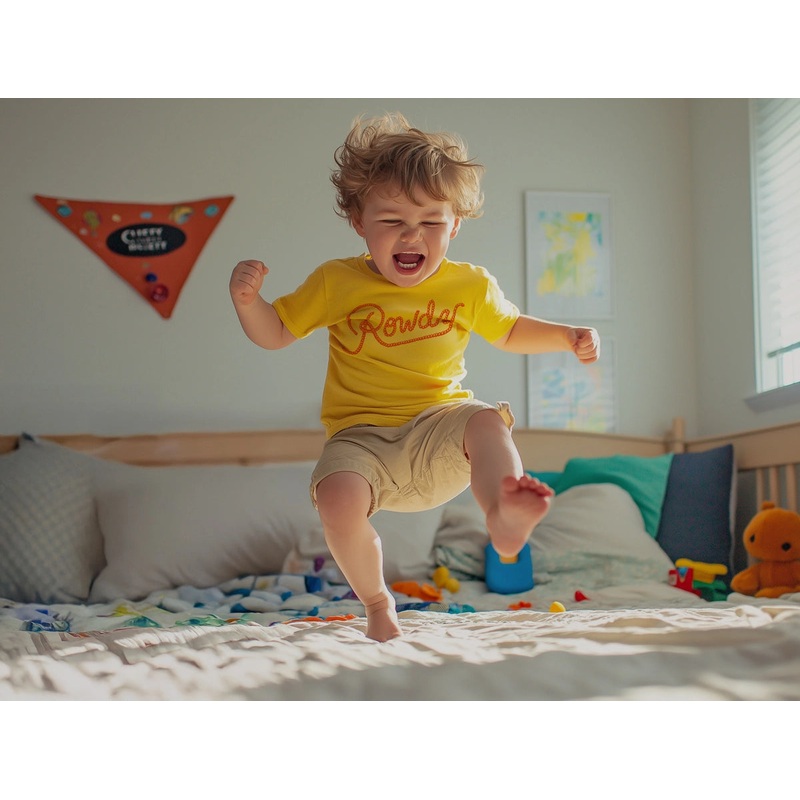 Rowdy Tee – Yellow