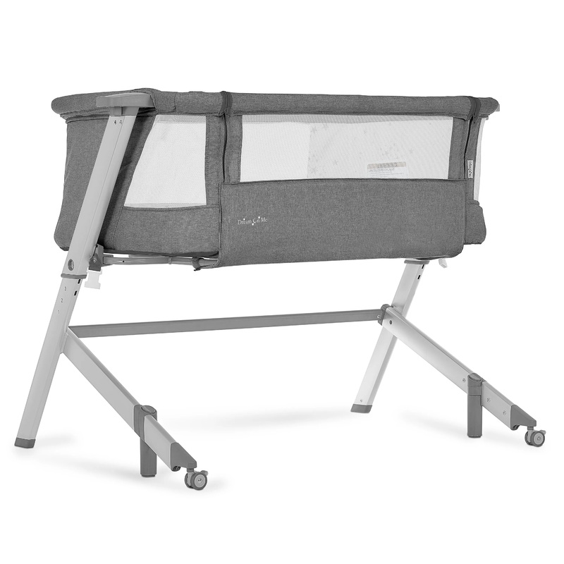 Skylar Bassinet and Bedside Sleeper – Grey