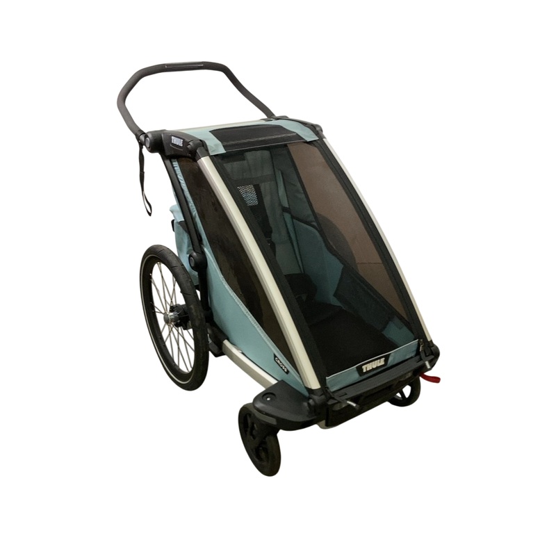 Thule Chariot Cross Bike Trailer Stroller 1 Seat, 2021, Alaska Blue