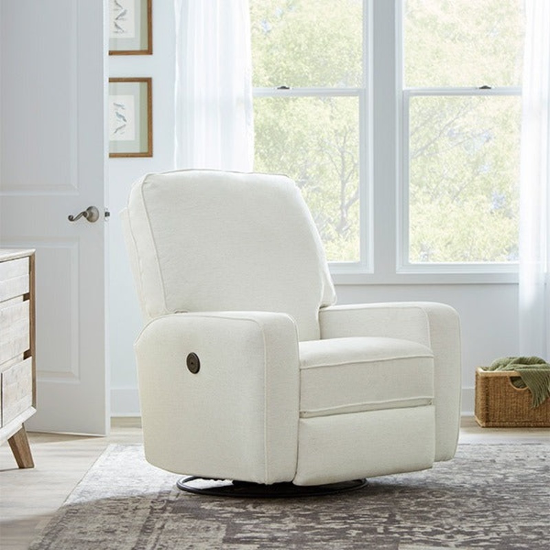 Best Chairs Bilana Power Swivel Glider Recliner