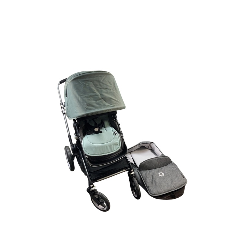Bugaboo Fox 3 Stroller, 2021, Graphite, Forest Green, Forest Green