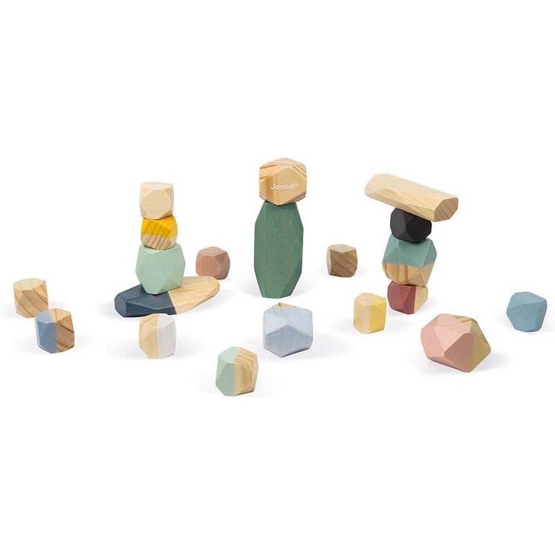 Janod Sweet Cocoon Stacking Stones