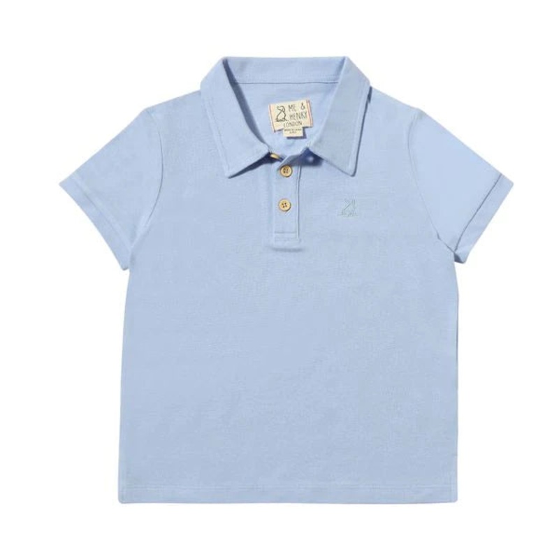 Shipping Polo – Blue Pique