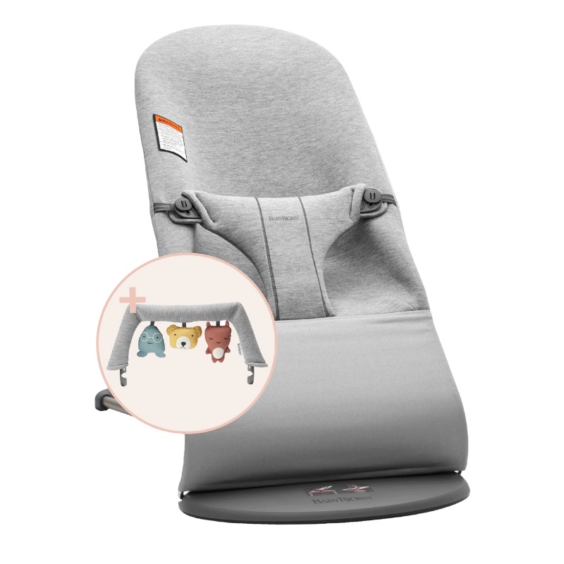 Bouncer Bundle with Soft Friends Toy