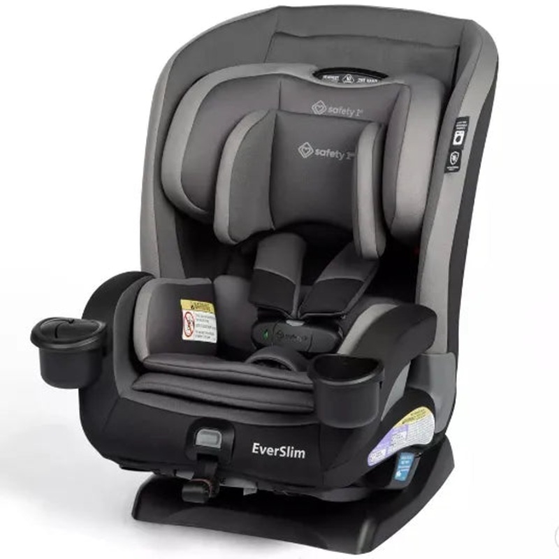 Ever Slim All-in-One Convertible Car Seat – Weathered Stone