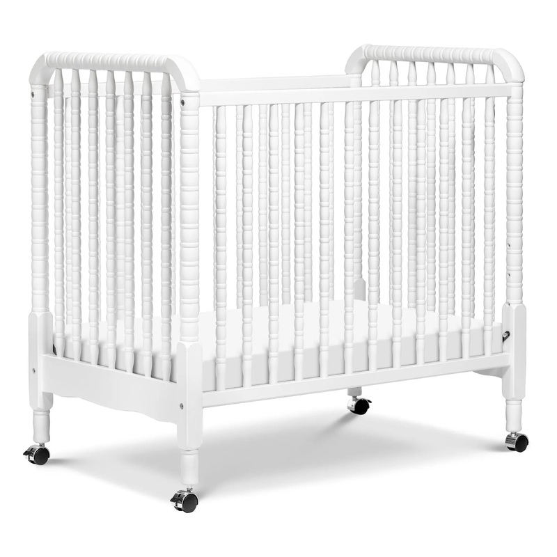 Jenny Lind 3-in-1 Convertible Mini Crib – White