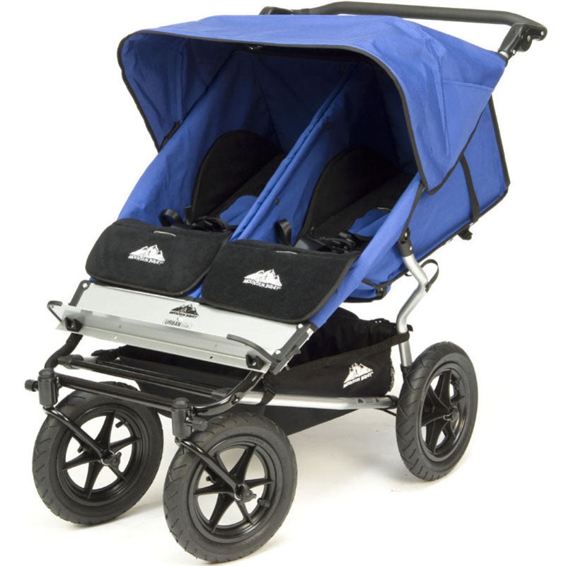 Mountain Buggy Urban Elite Double Stroller 2007 Mediterranean Blue