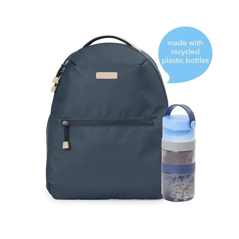 Skip Hop Go Envi Eco-Friendly Diaper Backpack Navy