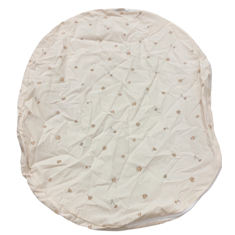 Stokke Sleepi Mini Fitted Sheet, V3, Flower Ecru