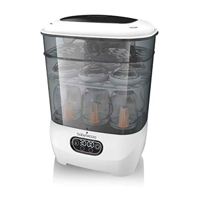 Baby Brezza Sterilizer And Dryer Advanced, White