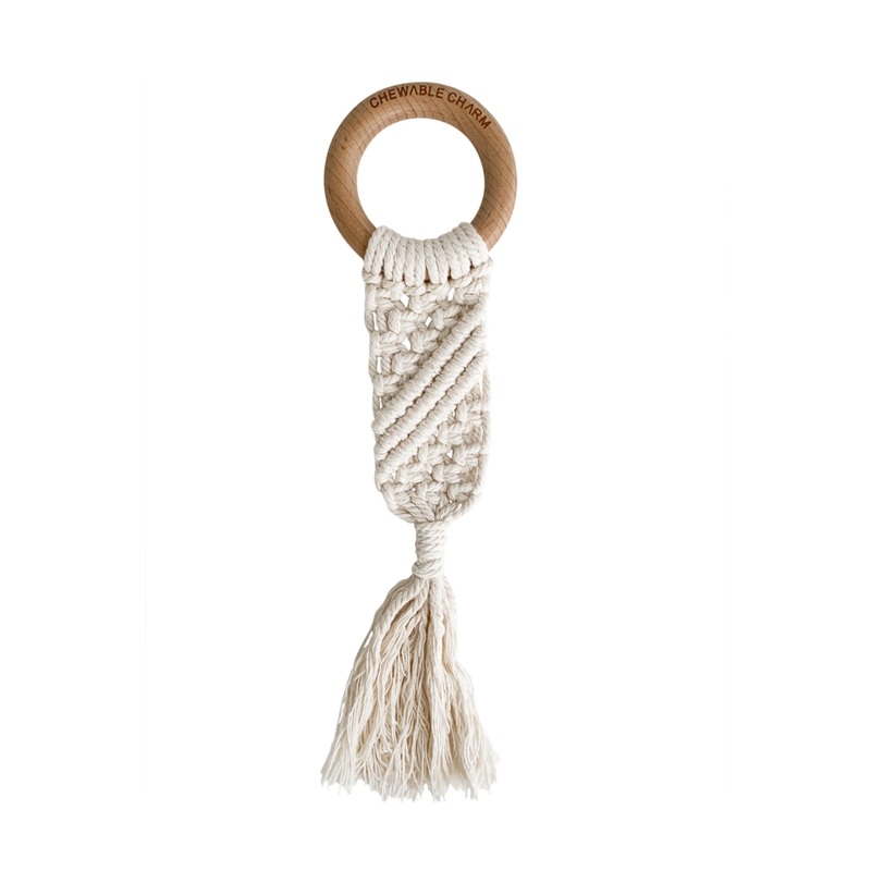 Chewable Charms Luna Macrame Teether