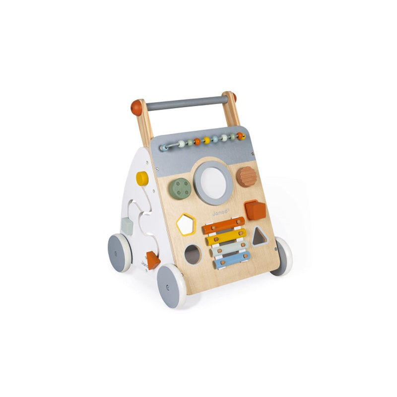 Janod Sweet Cocoon Wooden Multi-Activity Walker