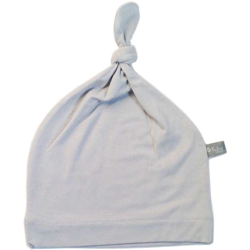 Kyte Baby Knotted Cap – Storm (Newborn)