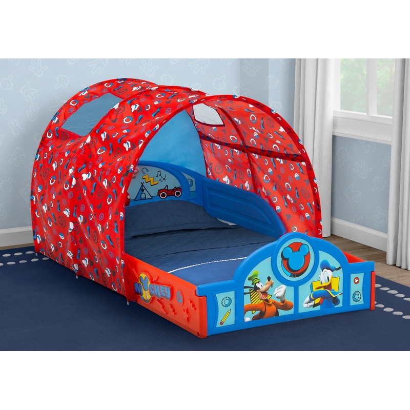 Mickey Mouse Sleep and Play Toddler Bed with Tent