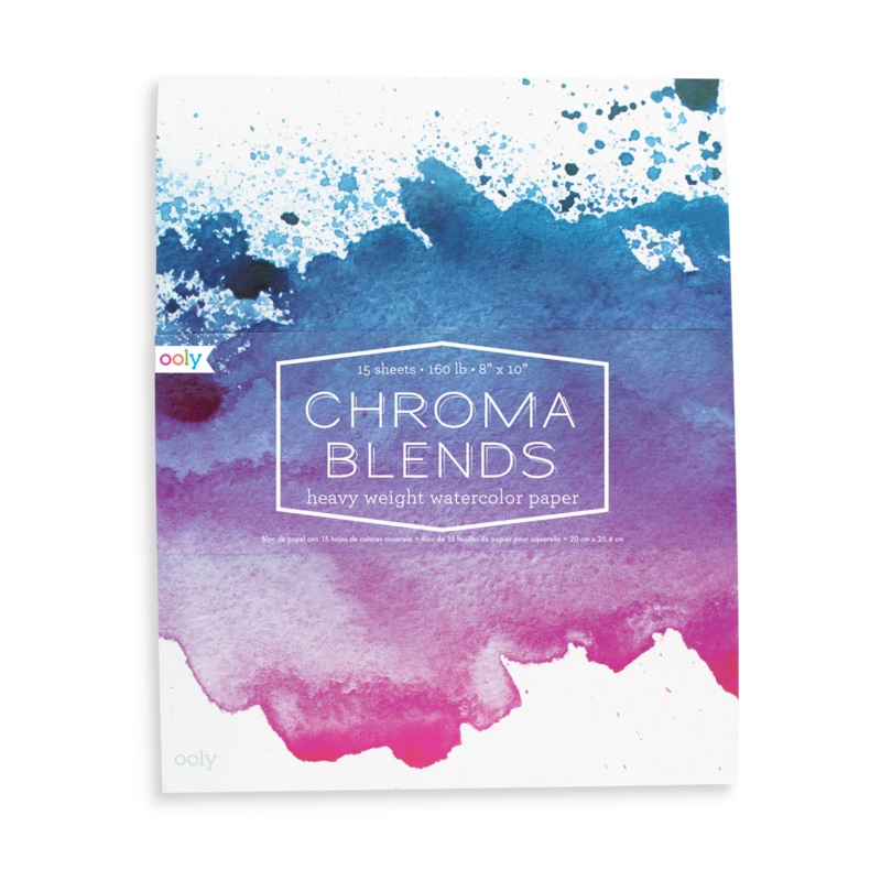 Ooly Chroma Blends Heavy Weight Watercolor Paper