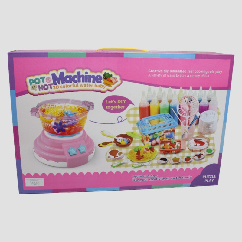 Pot Hot Machine – 3D Colorful Water Baby
