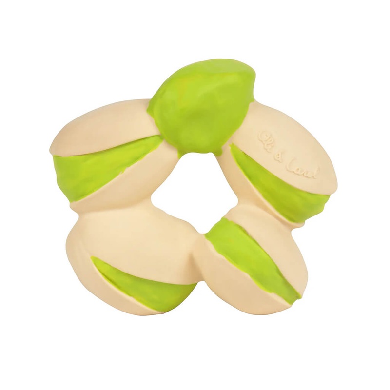 Rubber Teether Patricio The Pistachio