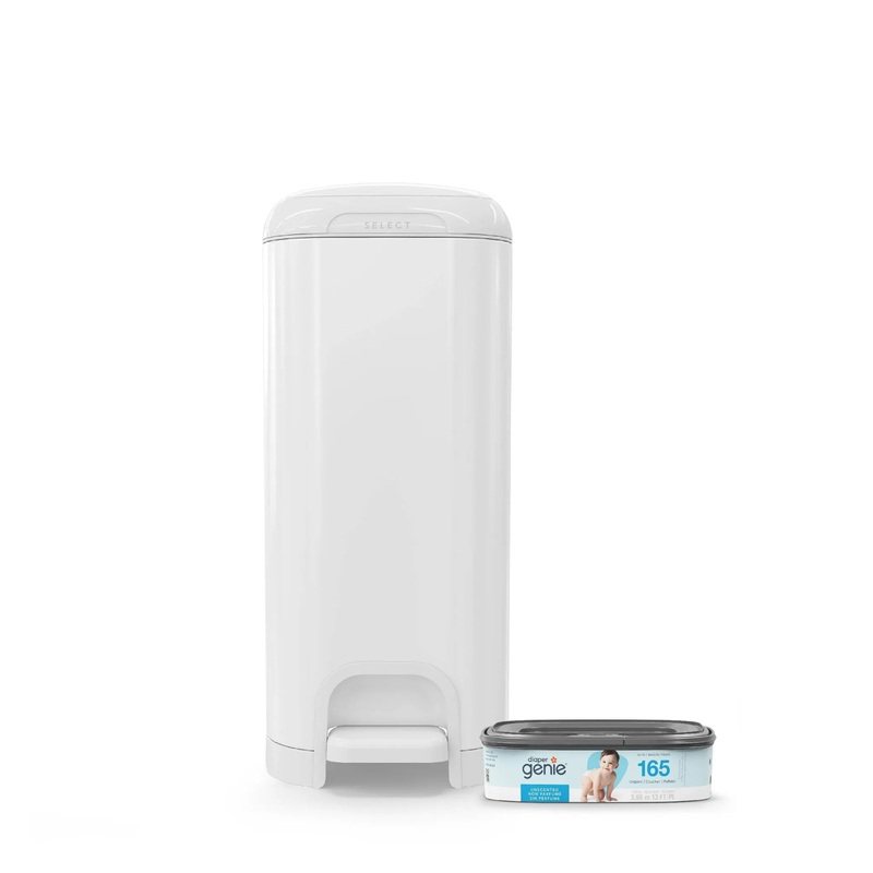 Select Diaper Pail – White
