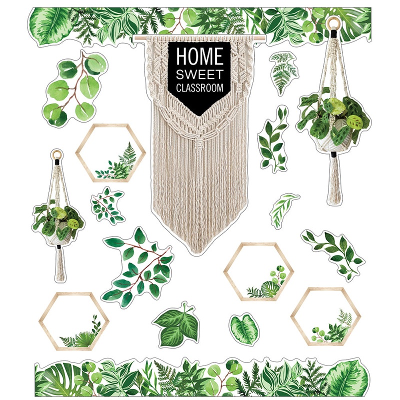 Simply Boho Home Sweet Classroom Bulletin Board Set(C)