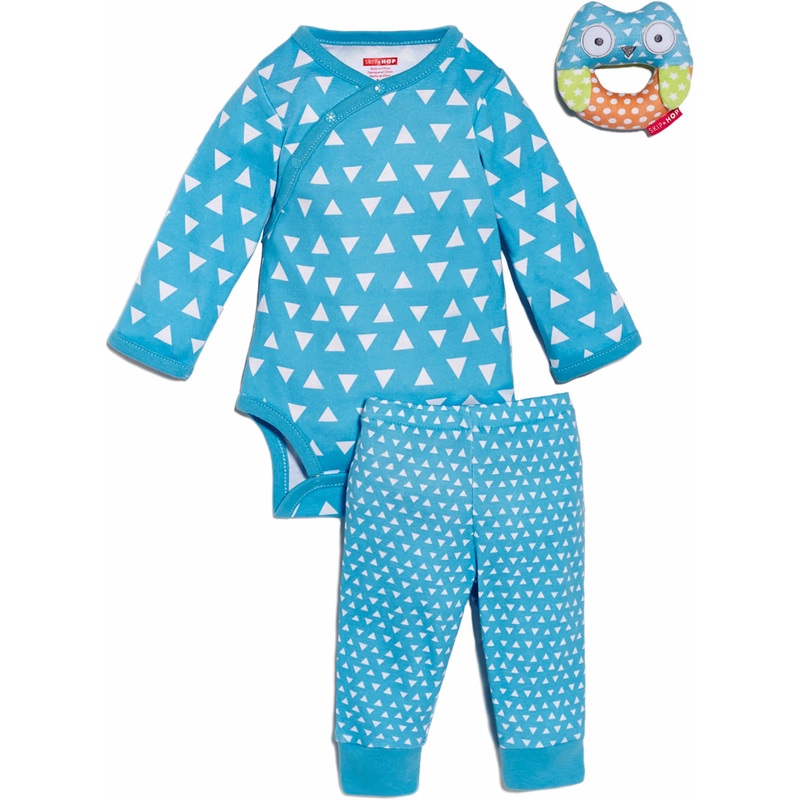 Skip Hop POP Print 3-Piece Gift Set – Blueberry (6 Months)