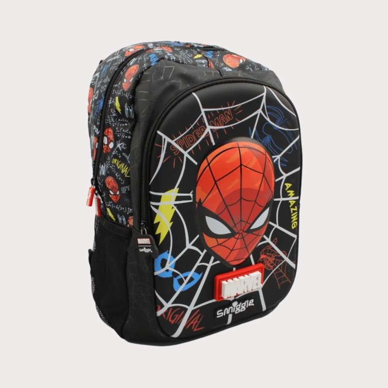 Spiderman Black 17 Inches Backpack