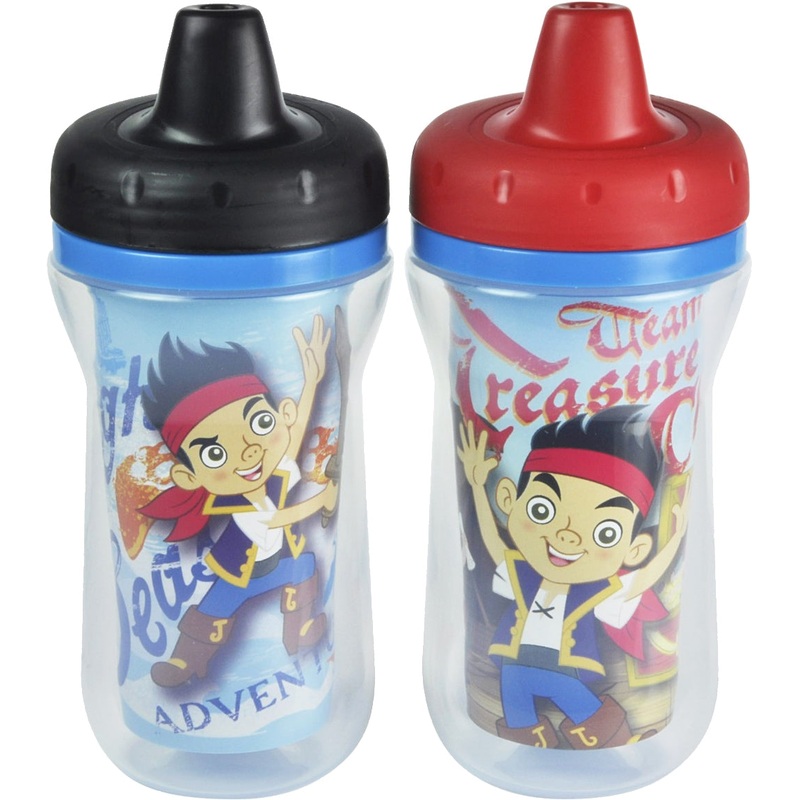 The First Years 9oz Insulated Sippy Cups, 2 PK – Jake & the Neverland Pirates