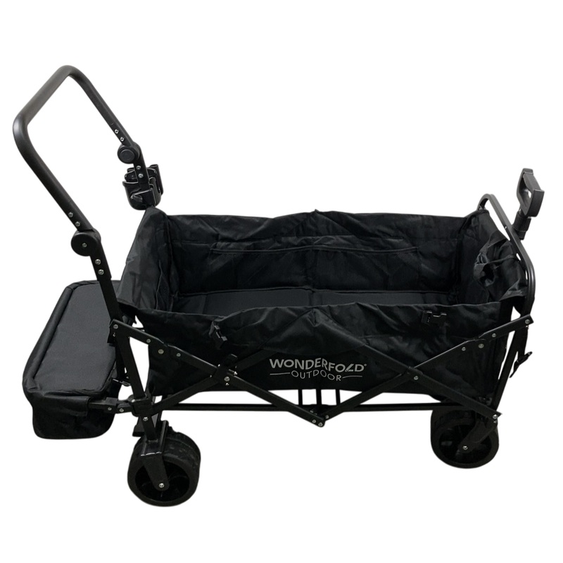 Wonderfold S3 Outdoor Utility Wagon, Black