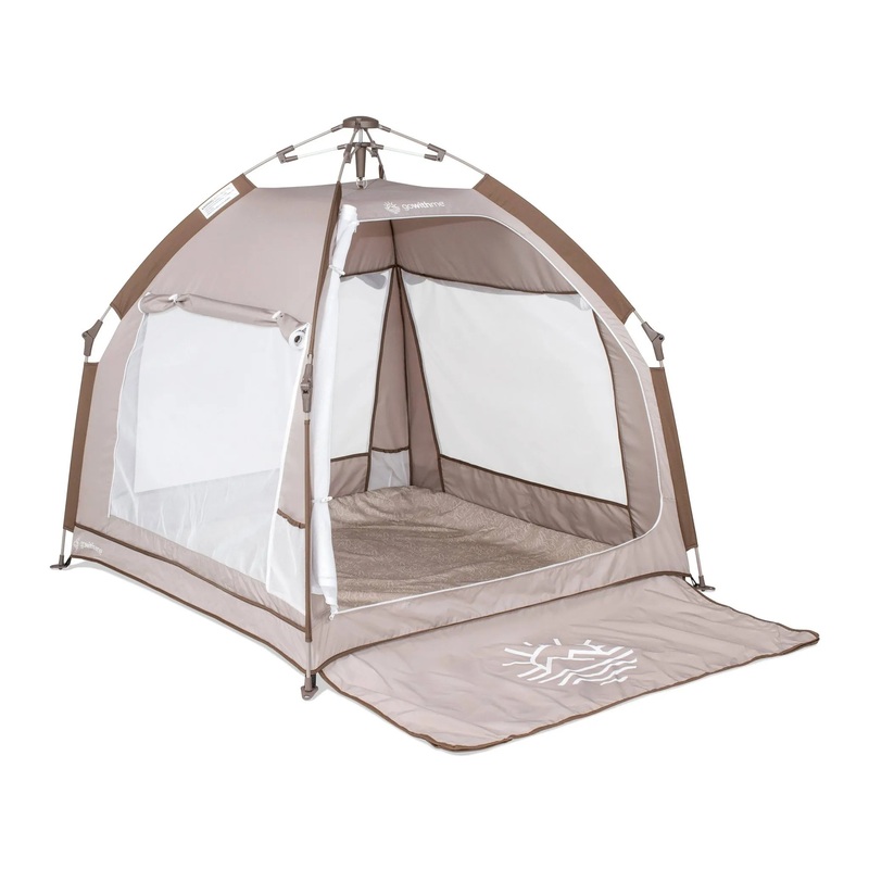 Baby Delight Go With Me Deluxe Playard Villa Tent – Sandstone