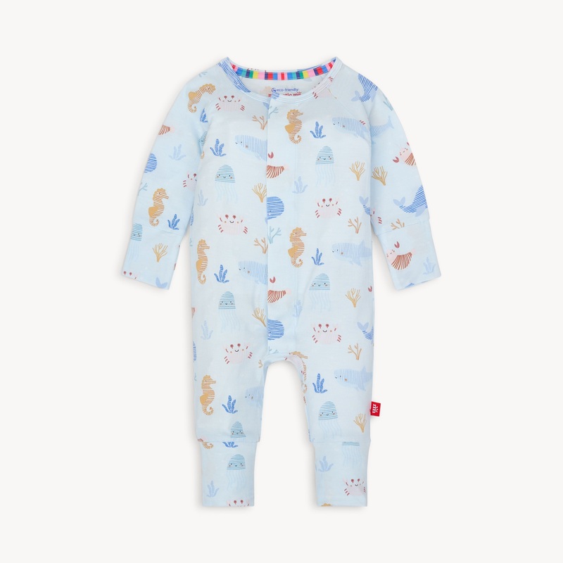 Deep Sea Jubilee Modal Magnetic Convertible Grow With Me Coverall