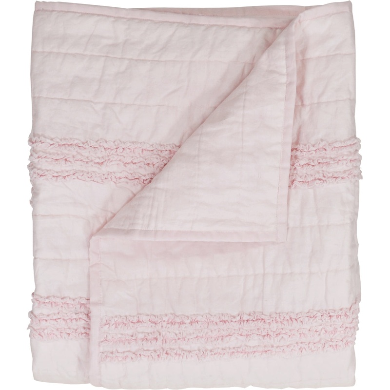 Hello Spud Quilt – Petite Ruffle Pink