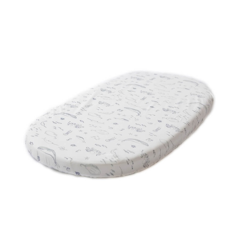 New Sleepi Bed Fitted Sheet by Pehr Life Aquatic