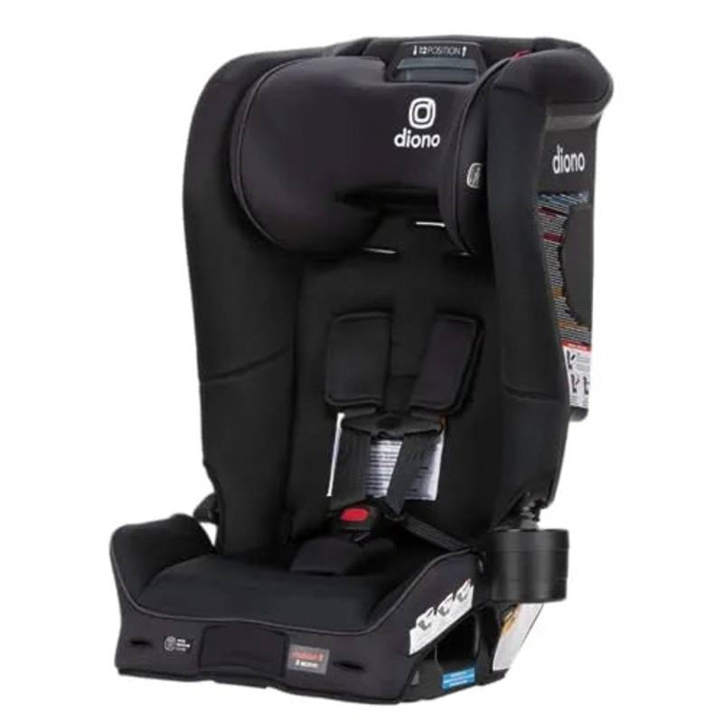 Radian 3R SafePlus, All-in-One Convertible Car Seat – Black Jet