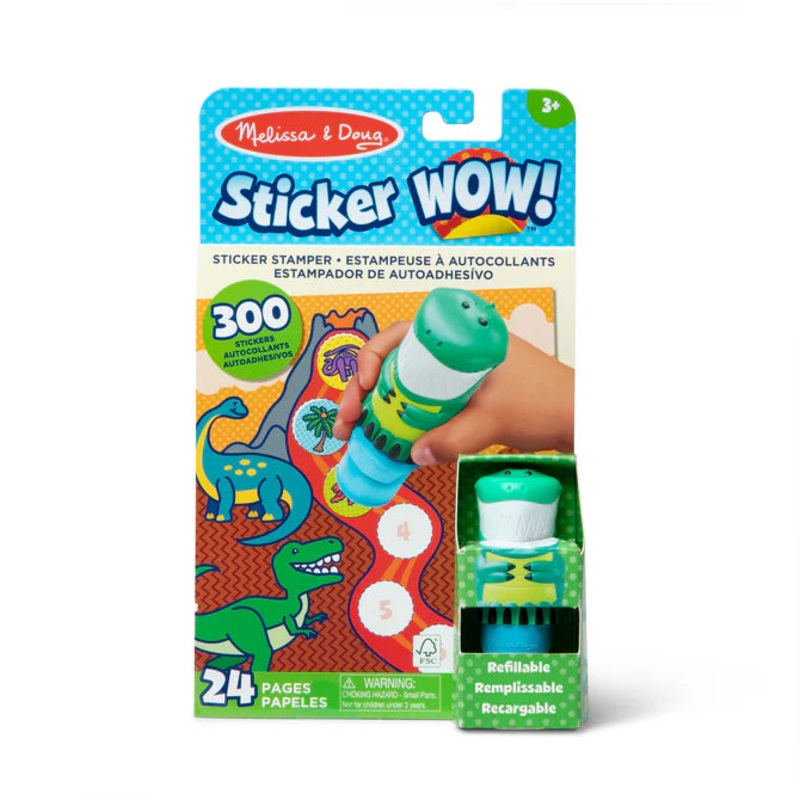 Sticker WOW! Activity Pad & Sticker Stamper – Dinosaur