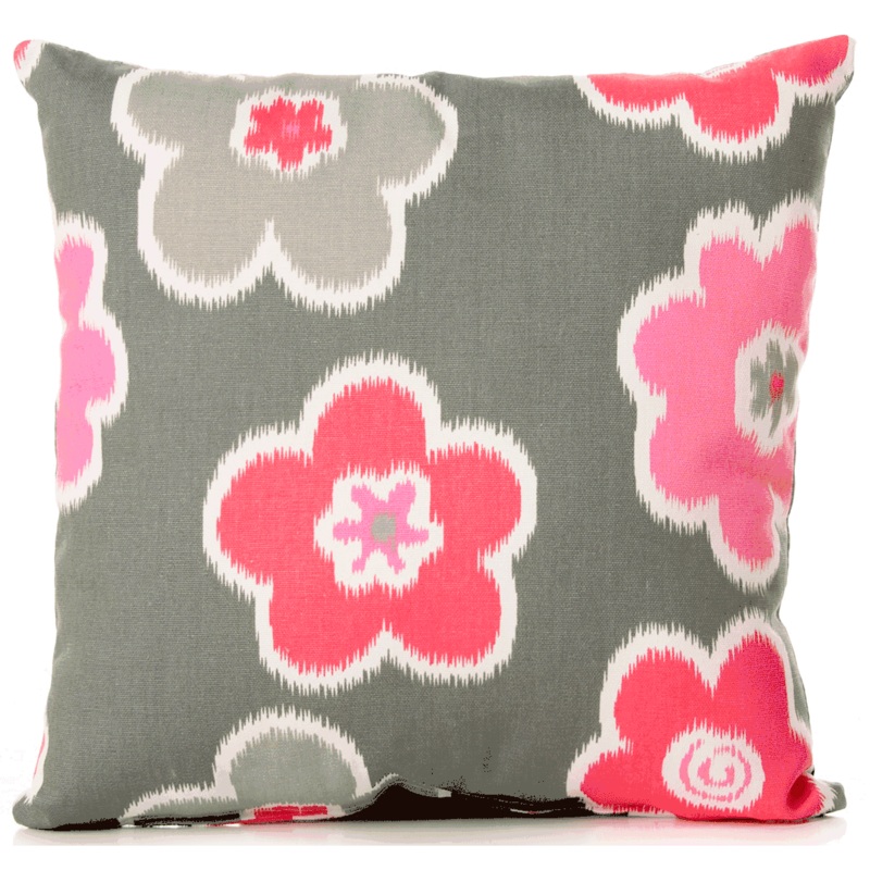 Sweet Potato Addison Throw Pillow in Floral