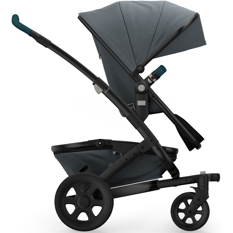 Joolz Geo 2 Tailor Mono Stroller – Black/Grey/Black/Deep Lake Blue