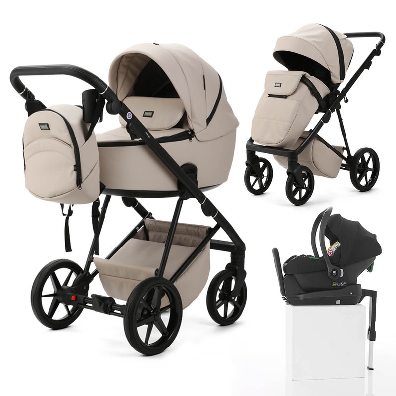 Mee-Go Milano Evo 3-in-1 Plus Base Travel System – Sahara