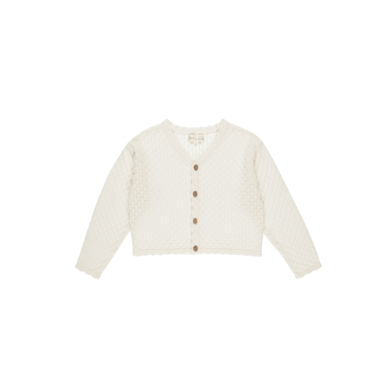 Rylee + Cru Ella Cardigan – Ivory