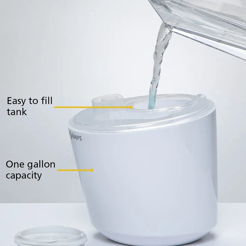 Stay Clean Ultrasonic Humidifier – White