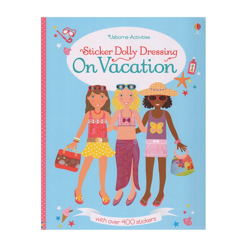 Usborne Sticker Dolly Dressing On Vacation