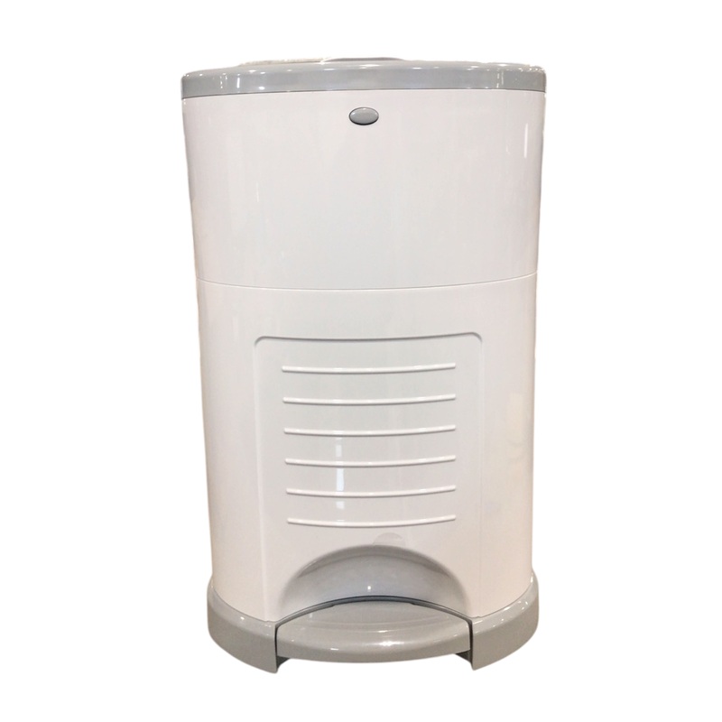 Diaper Dekor Plus Diaper Pail, White