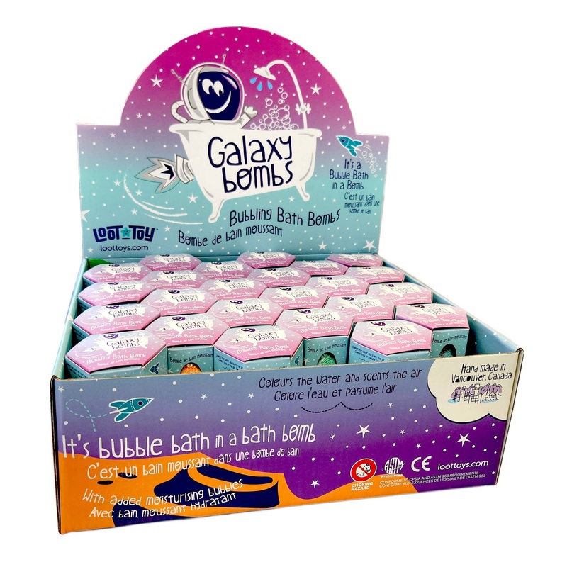 Loot Toy Company Galaxy Bath Bombs