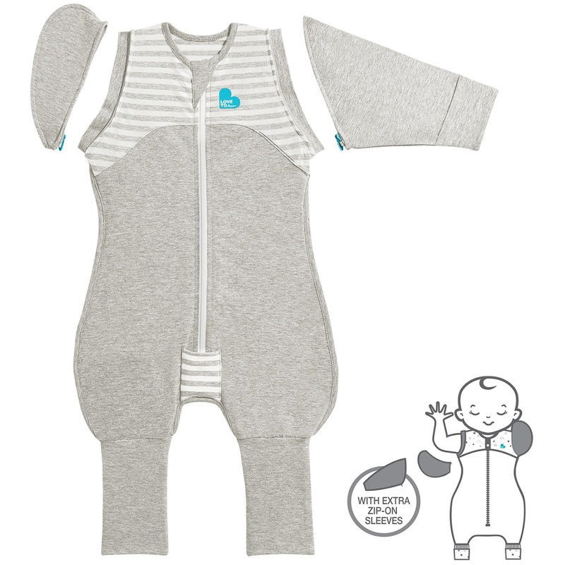 Love to Dream Swaddle UP Transition Suit, 1.0 TOG, Large – Gray