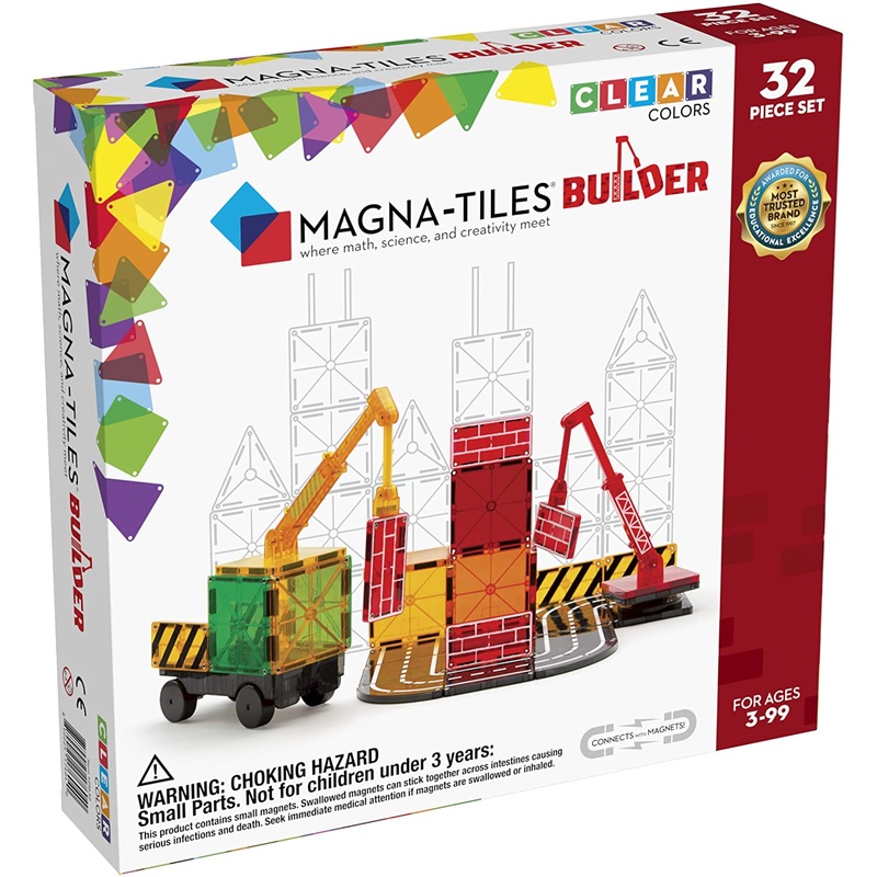 Magna-Tiles Builder Set 32Pc Set