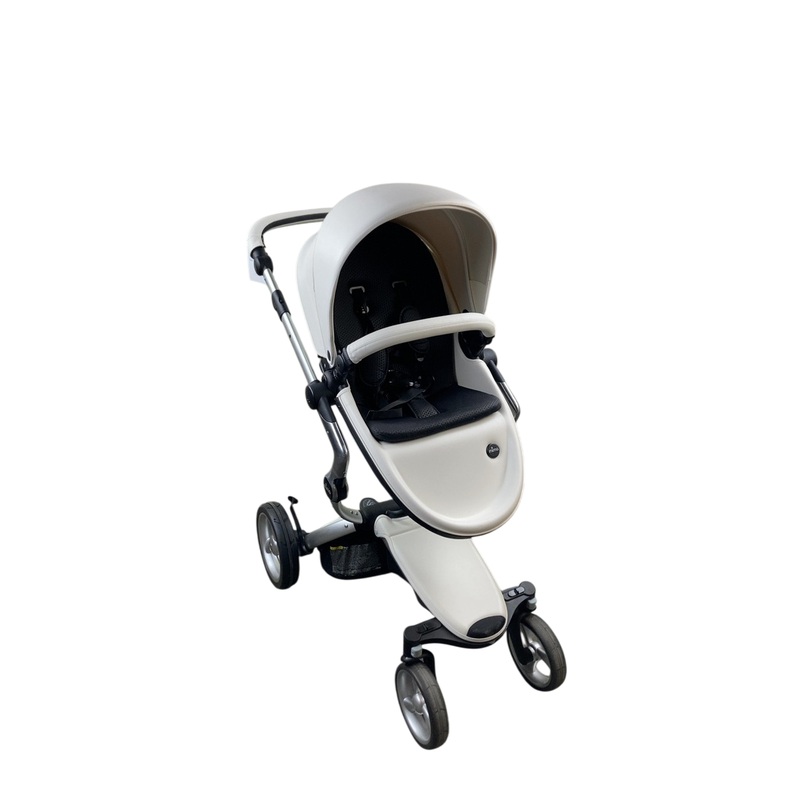Mima Xari Stroller, 2020, Aluminum, Black, Snow White