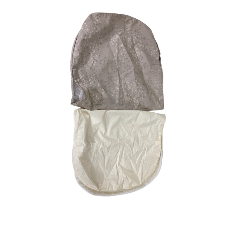 Stokke Snoozi Fitted Sheets 2 Pack, Dandelion Beige/Vanilla Cream