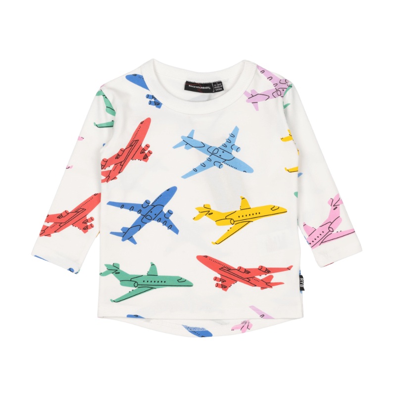 Big Jet Baby T-Shirt – Cream