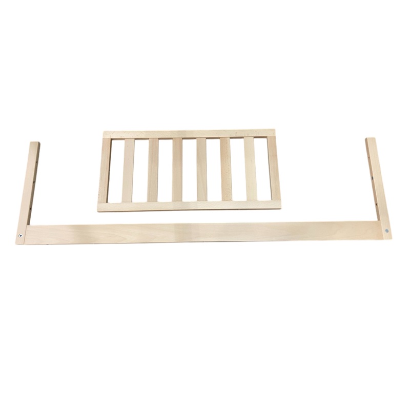 Dadada Crib Conversion Kit Toddler Bed Rail, Meringue